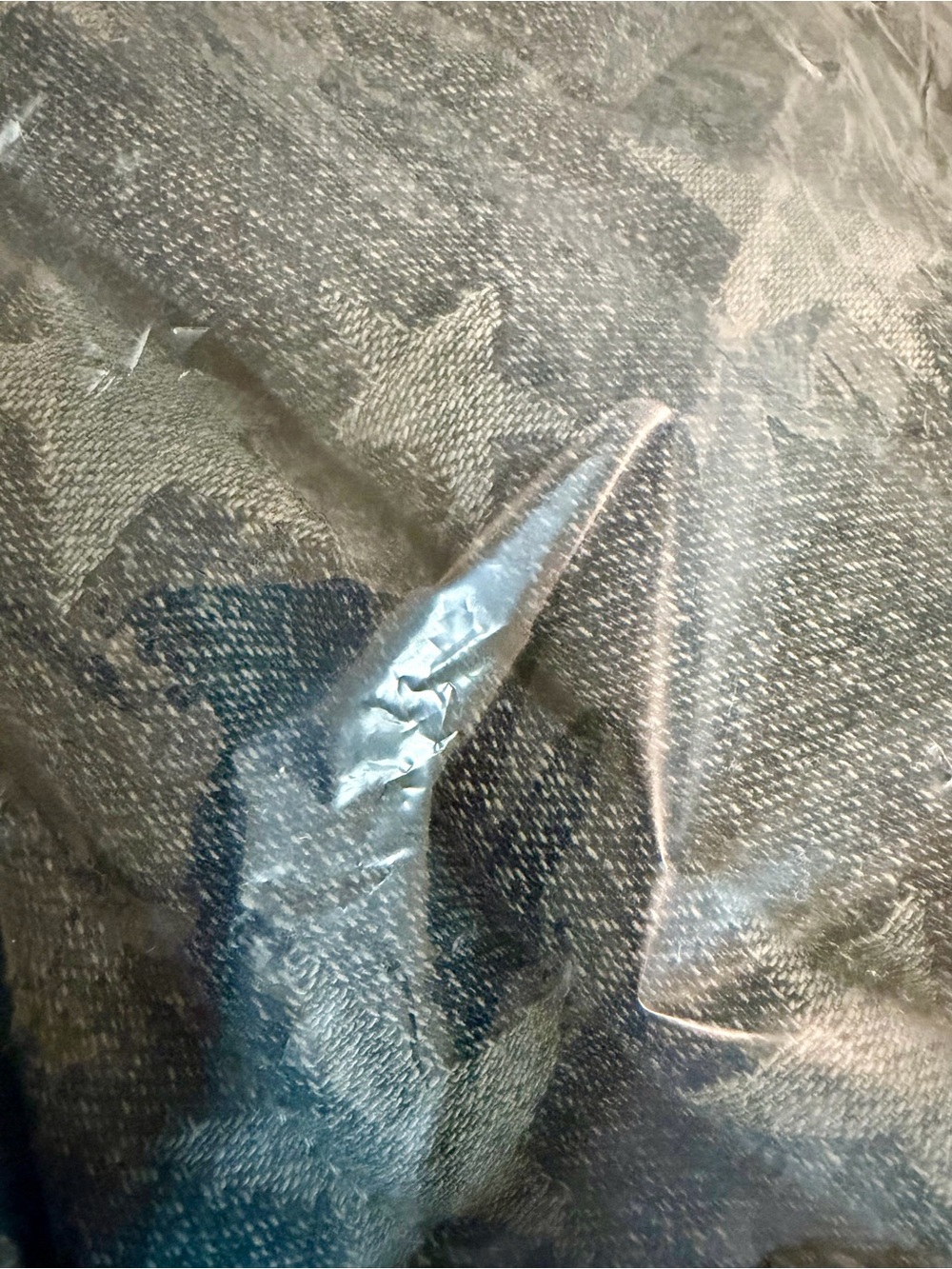 Wildfox Denim Blue Star Quilted Tote - Picture 7 of 8